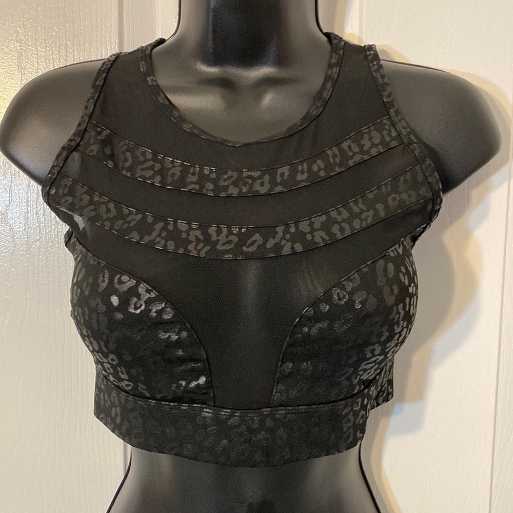LEOPARD ACTIVEWEAR WORKOUT SPORTS BRA